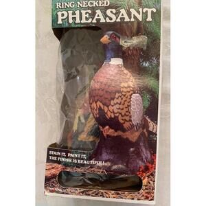 Woodlike Collector Carvings, Ring Necked Pheasant